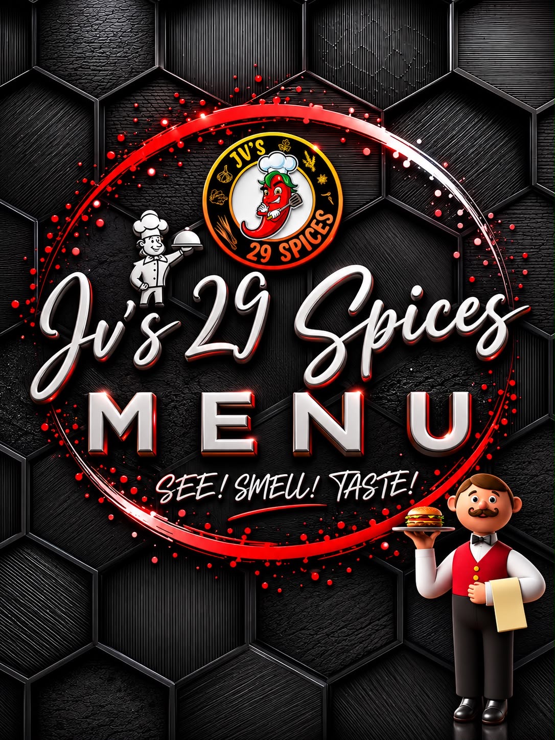 JVS Menu Cover